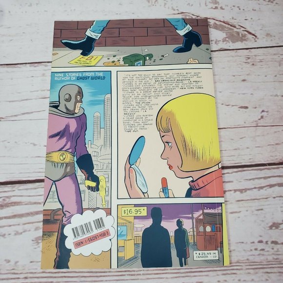Caricature Daniel Clowes Fanta graphics Books Graphic Novel 9 Story Comic Book - Picture 4 of 9